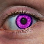 Purple eye