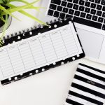 Calendar on desk
