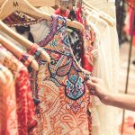 rail of clothes